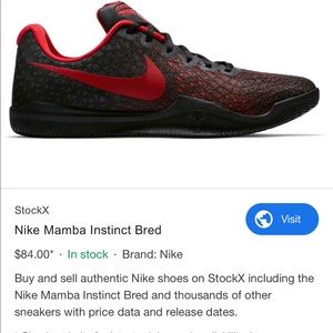Nike Mamba Instinct Bred Shoes